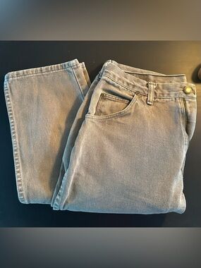 Wrangler Gray-Taupe Denim Jeans